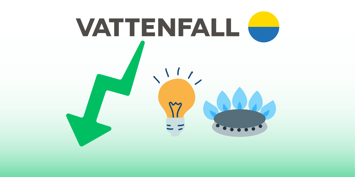 vattenfall prijsdaling