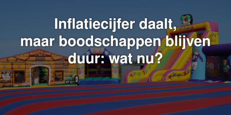 inflatiecijfer daalt maar boodschappen blijven duur wat nu
