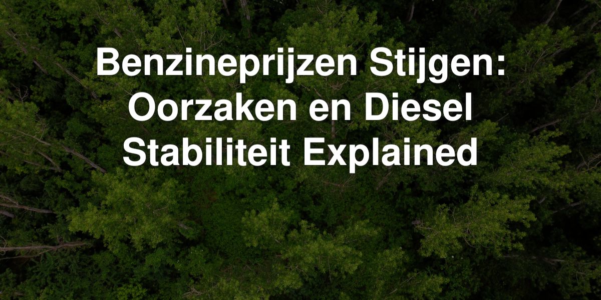 benzineprijzen stijgen oorzaken en diesel stabiliteit explained